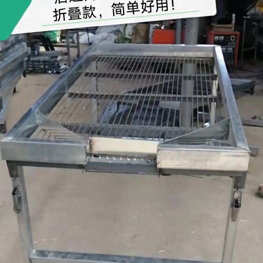 通许县蒜床大蒜筛捡床手动蒜床，电动蒜床 大蒜清理台