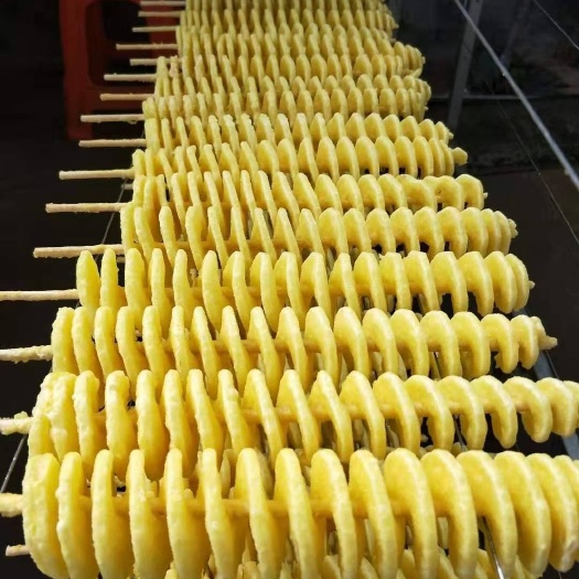 调理包 薯塔串原味土豆片串马铃薯半成品油炸烧烤食材冷冻食