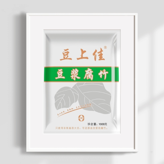 济南豆上佳豆浆鲜腐竹，大豆和水更健康，可以还原成豆浆。