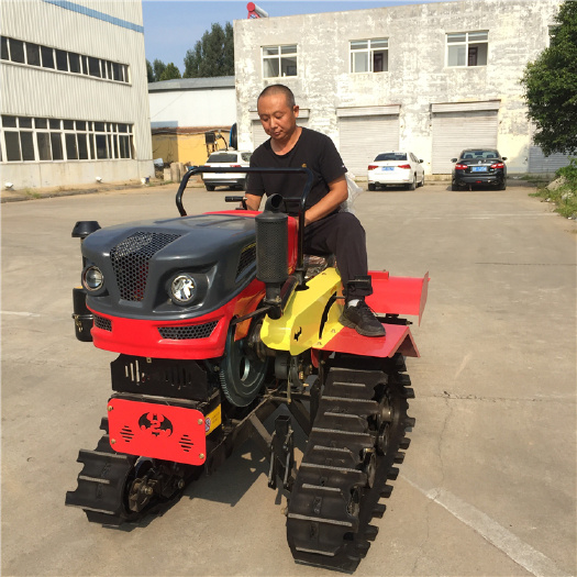 宜都市履带旋耕机水旱两用加高底盘旋地打田机 除草开沟回填多