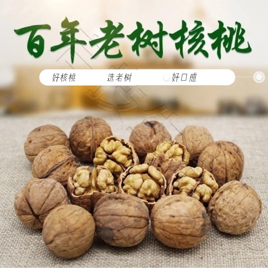 德昌县薄皮核桃果肉香浓四川省凉山州出产一手货源大量供应市场商超电商