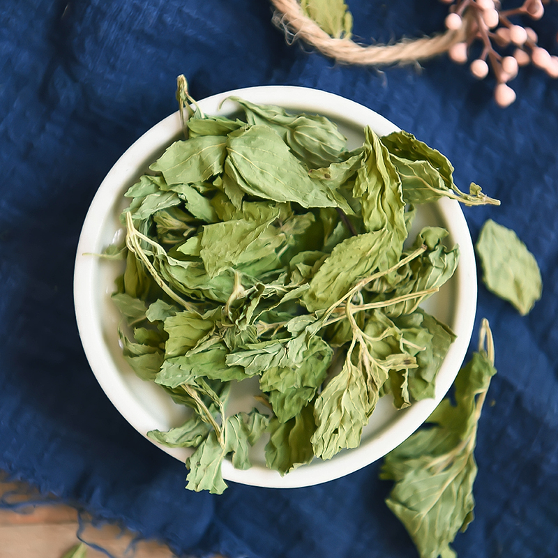 薄荷叶茶  薄荷叶批发 散装新货色绿干薄荷叶 全绿大量批发