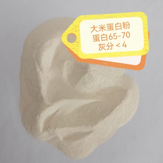 无棣县大米蛋白粉，蛋白65-70，灰分4以内可完全代替玉米蛋白粉