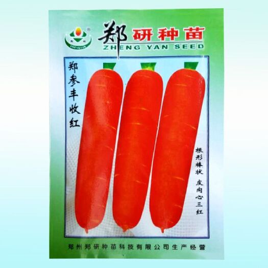 湘乡市胡萝卜种子 红萝卜种子 早中熟三红棒状 10克