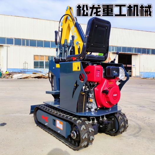 洛陽小型鉤機(jī)30型 加長臂挖掘機(jī)工程用柴油驅(qū)動小挖機(jī)松龍重工機(jī)械