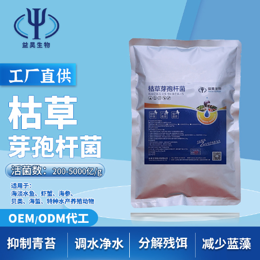 昌乐县枯草芽孢杆菌在水产养殖上的作用