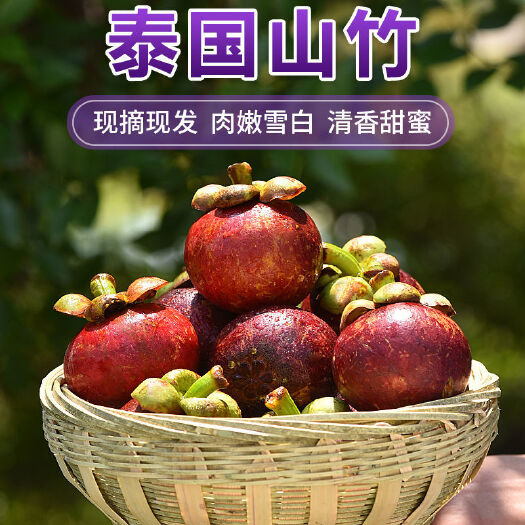 广州泰国山竹新鲜批发价应季热带水果油竹麻竹