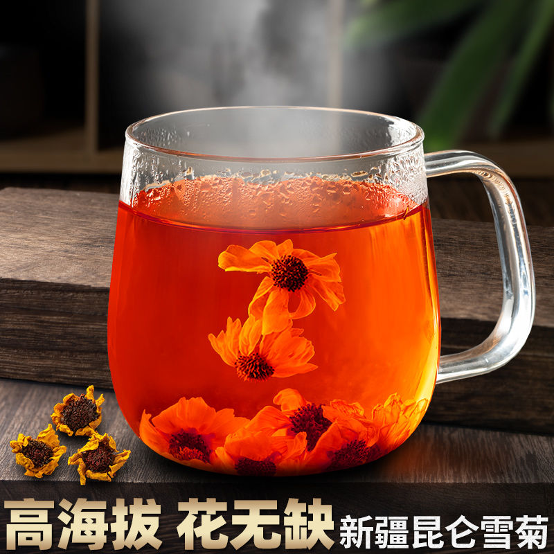 2023頭茬大花雪菊 昆侖山高海拔天然 80g包郵起批拿樣