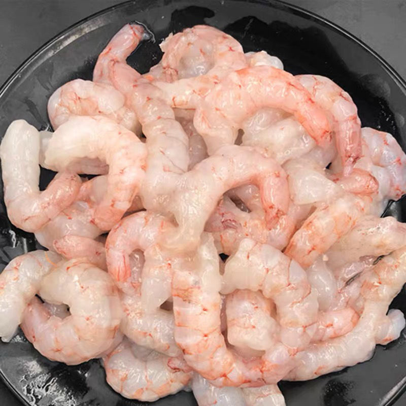 北海海虾仁100/200规格5斤/块、长期生产直批