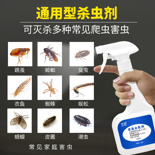 广州空消家用杀虫剂喷雾杀爬虫灭蜘蛛蟑螂蚂蚁药室内下水道杀潮虫药