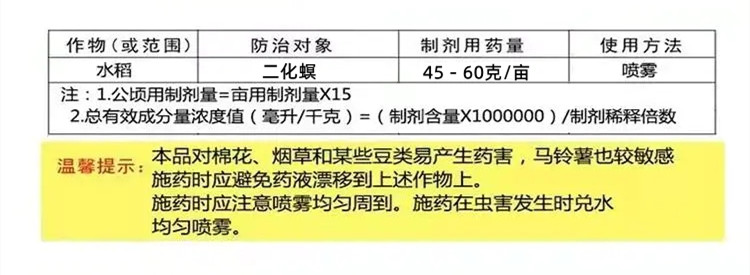 华星龙锰80%杀虫单20克可溶性粉剂防治水稻二化螟杀虫剂