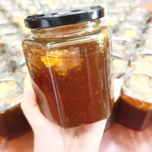 香格里拉云南香格里拉纯百花蜜土蜂蜜蜂巢蜜过滤蜜500g包邮