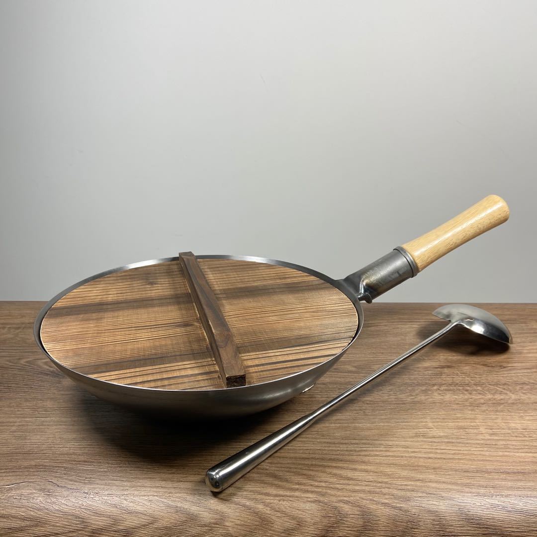 章丘铁锅官方旗舰店正宗老式铁锅家用燃气灶适用手工炒菜锅小铁锅