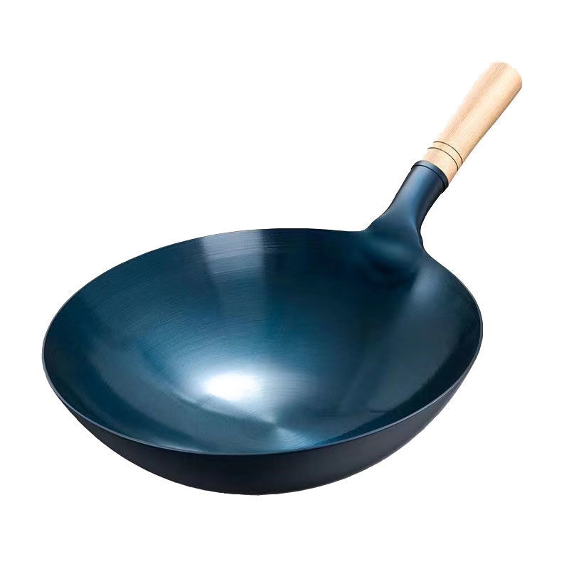 章丘铁锅官方旗舰店正宗老式铁锅家用燃气灶适用手工炒菜锅小铁锅