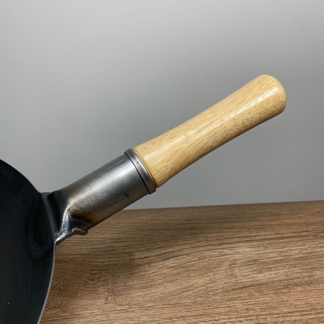 章丘铁锅官方旗舰店正宗老式铁锅家用燃气灶适用手工炒菜锅小铁锅