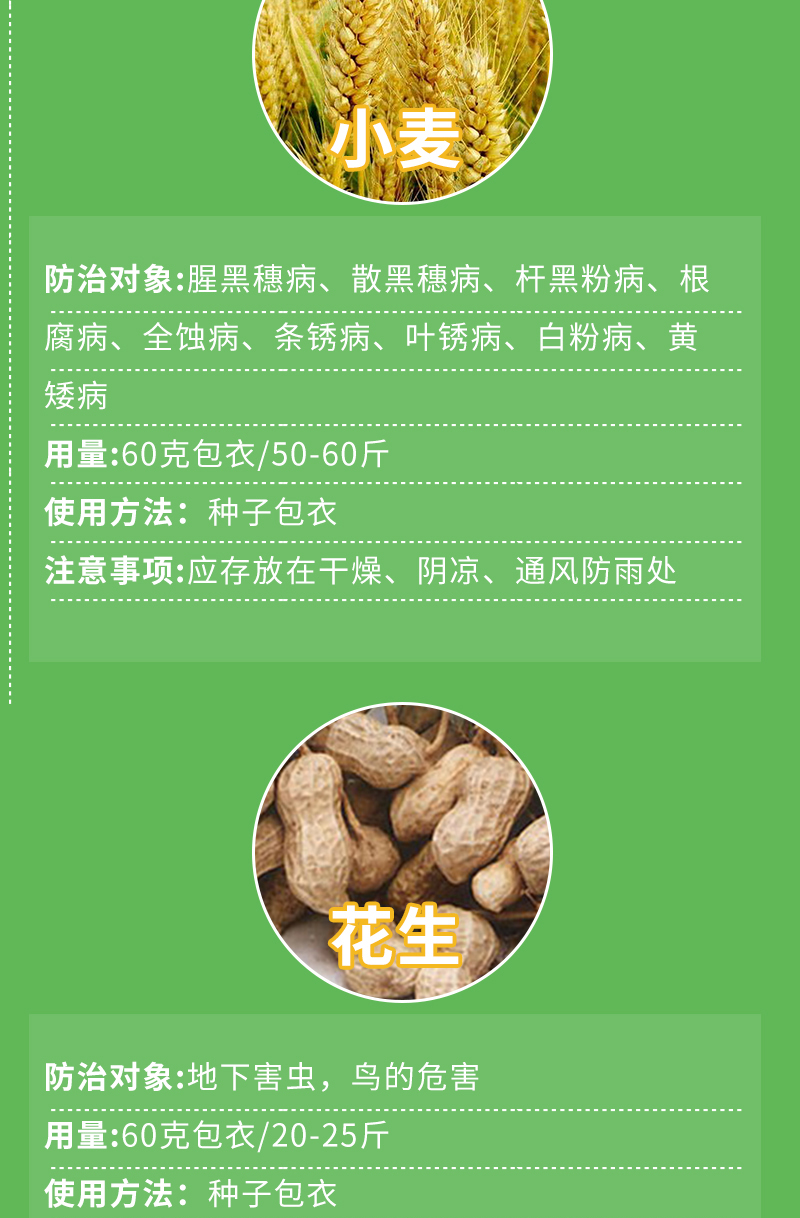 27％苯醚咯噻虫小麦拌种剂防虫防病抗逆促增产小麦拌种剂