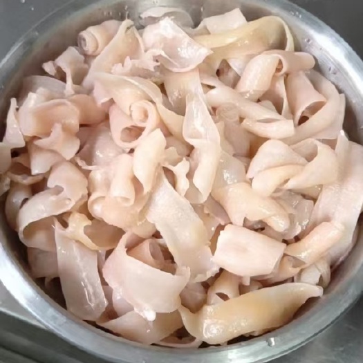 重庆市短鸭肠，鲜鸭肠和发鸭肠两种选择，价格便宜，适用自助餐冒菜串串