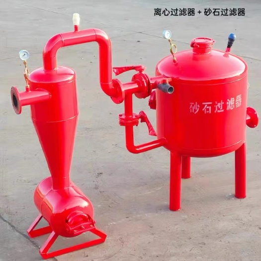 鄄城县众鑫节水灌溉，离心网式过滤器（单）双砂石过滤器