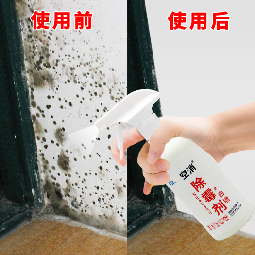 广州空消墙体除霉剂出租房室内白墙霉斑处理墙面去霉印霉点