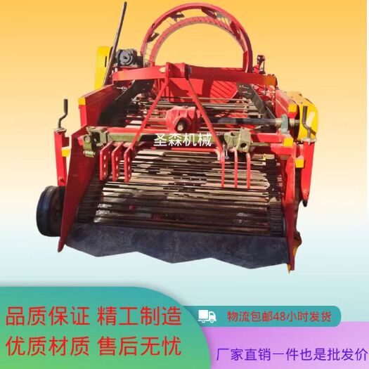 禹城市残农膜塑料地膜回收机牵引式捡拾机农田玉米秸秆清理机四轮拖拉机