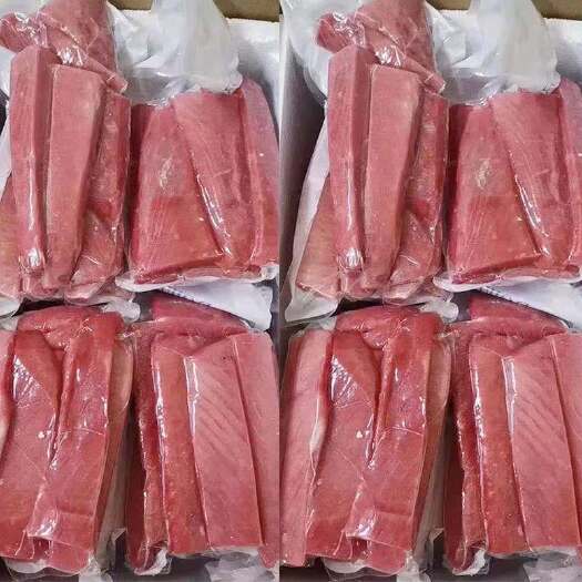 日照2斤包邮金枪鱼生鱼片刺身寿司料理海捕红金枪鱼肉块肉速冻黄鳍