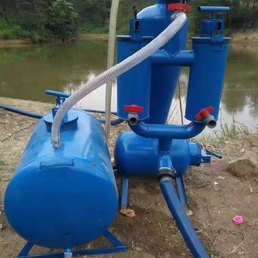 鄄城县离心过滤器 农业灌溉过滤器 2寸3寸网式离心过滤器