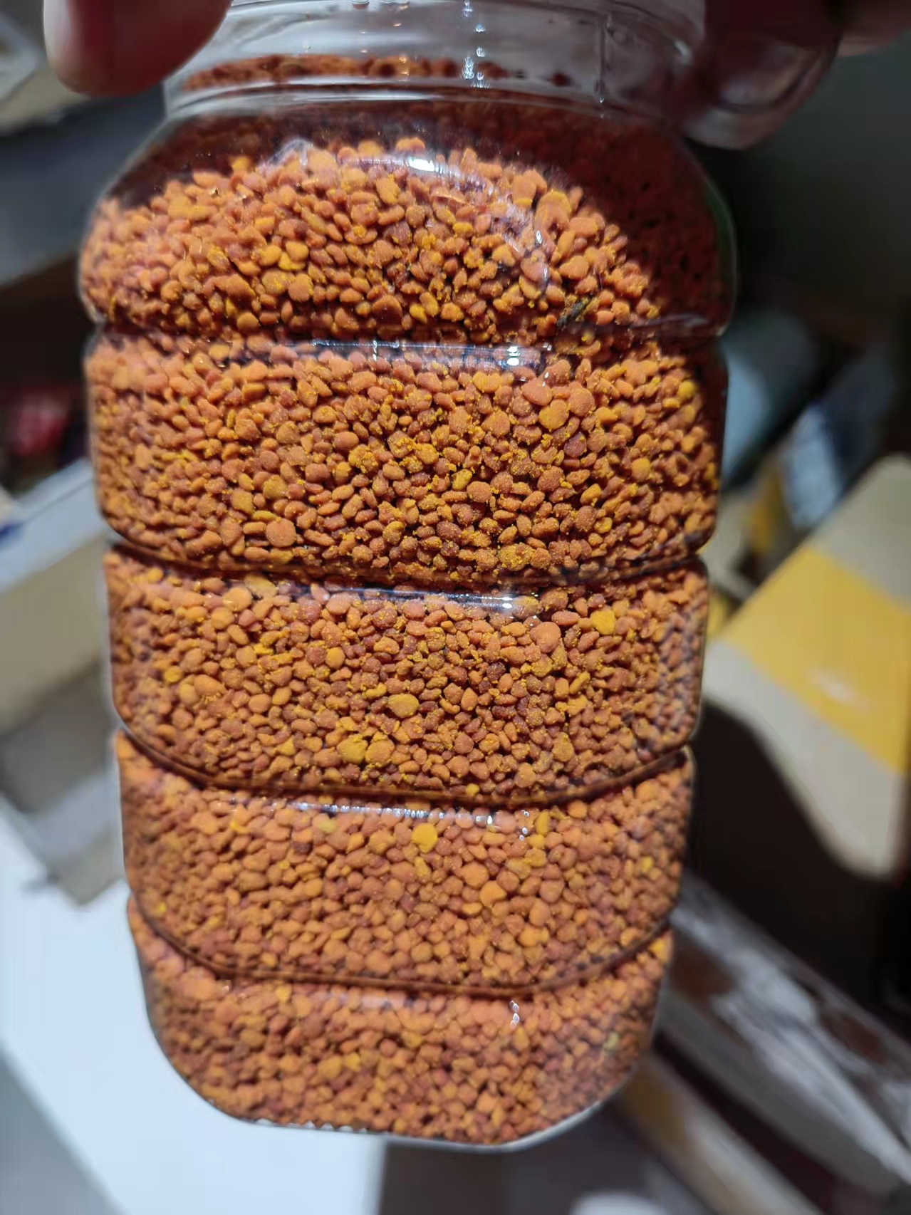 长葛市蜂花粉  茶花花粉，未破壁新鲜花粉批发零售袋装瓶装每瓶一斤