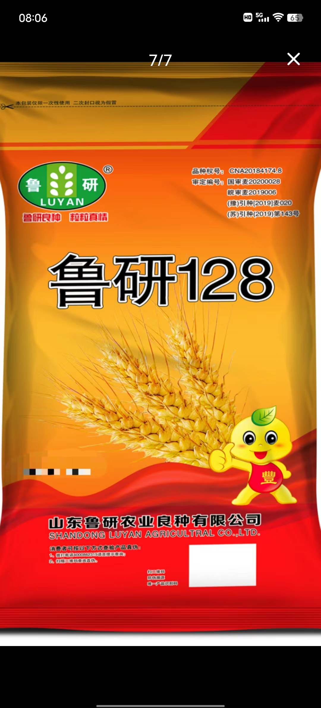 巨野县小麦种子  鲁研128矮秆大穗，抗病，抗倒，节水抗旱。