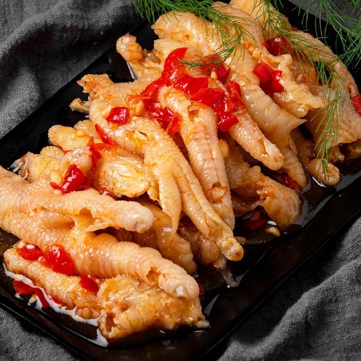 郑州全脱骨  麻辣藤椒鸡爪  开袋即食工厂直发