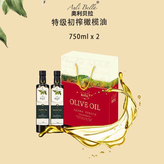 上海奥利贝拉特级初榨橄榄油750ml