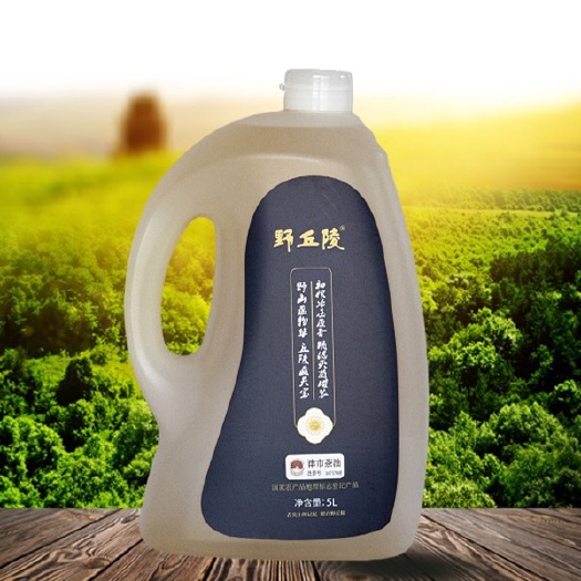 津市市野丘陵有机初榨冷压山茶油5L