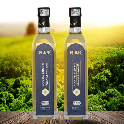 津市市野丘陵有机初榨冷压山茶油500ml