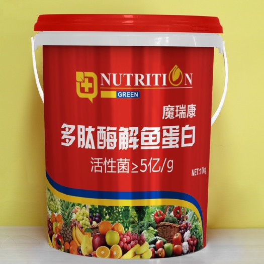 寿光市深海酶解鱼蛋白水溶桶装肥料生根膨果氨基酸液体冲施肥