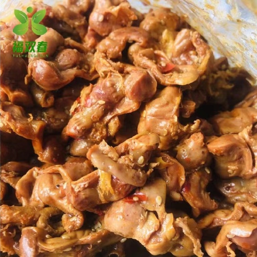 济南福双春麻辣鸡胗藤椒鸡心麻辣鸭板肠预制特色菜餐饮开胃小吃