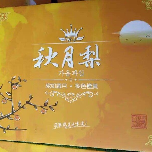 沭阳县晚秋黄梨