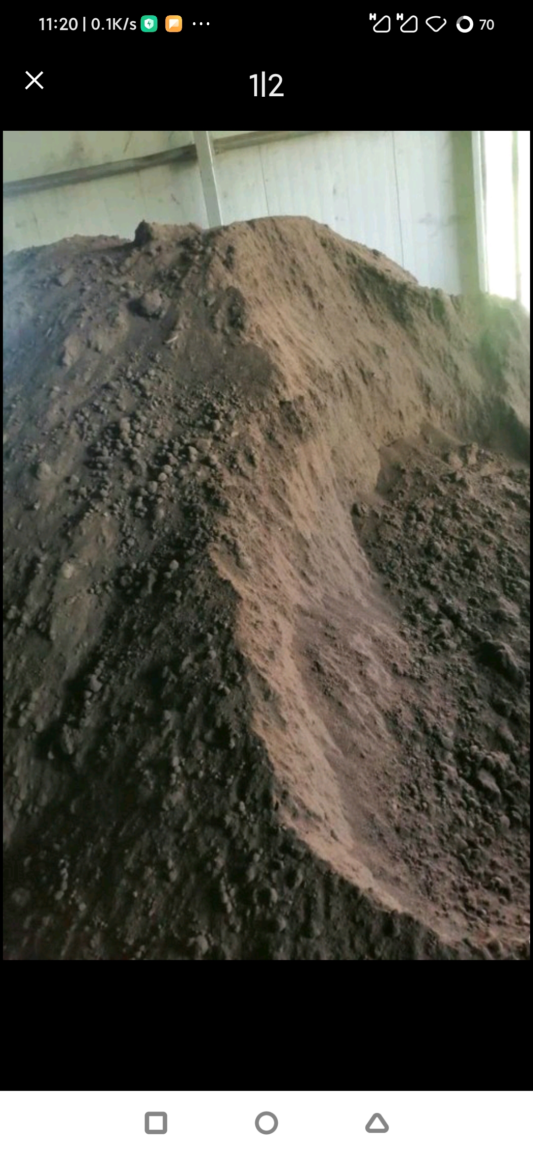 纯猪粪有机肥，干温分离高温消杀