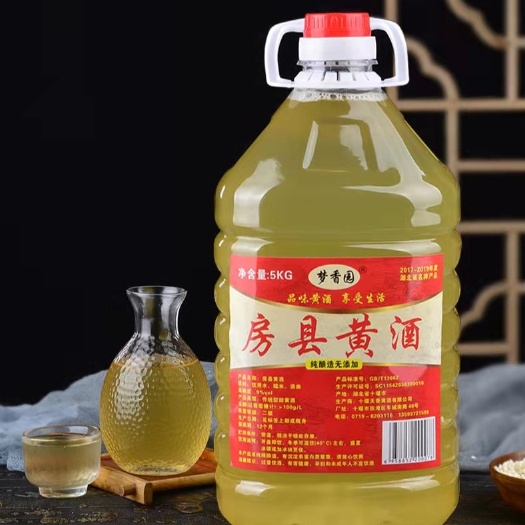 十堰金林优选 梦香园 洑汁酒米酒 5kg*4壶/箱