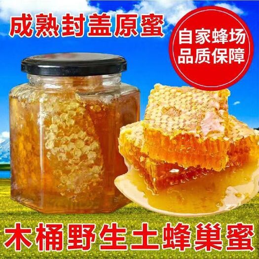 临朐县蜂蜜土蜂蜜蜂巢蜜特级老巢蜜农家自产峰蜜