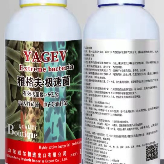 寿光市雅格夫极速菌，是一款多功能菌液，富含再生素，修复受损细胞。
