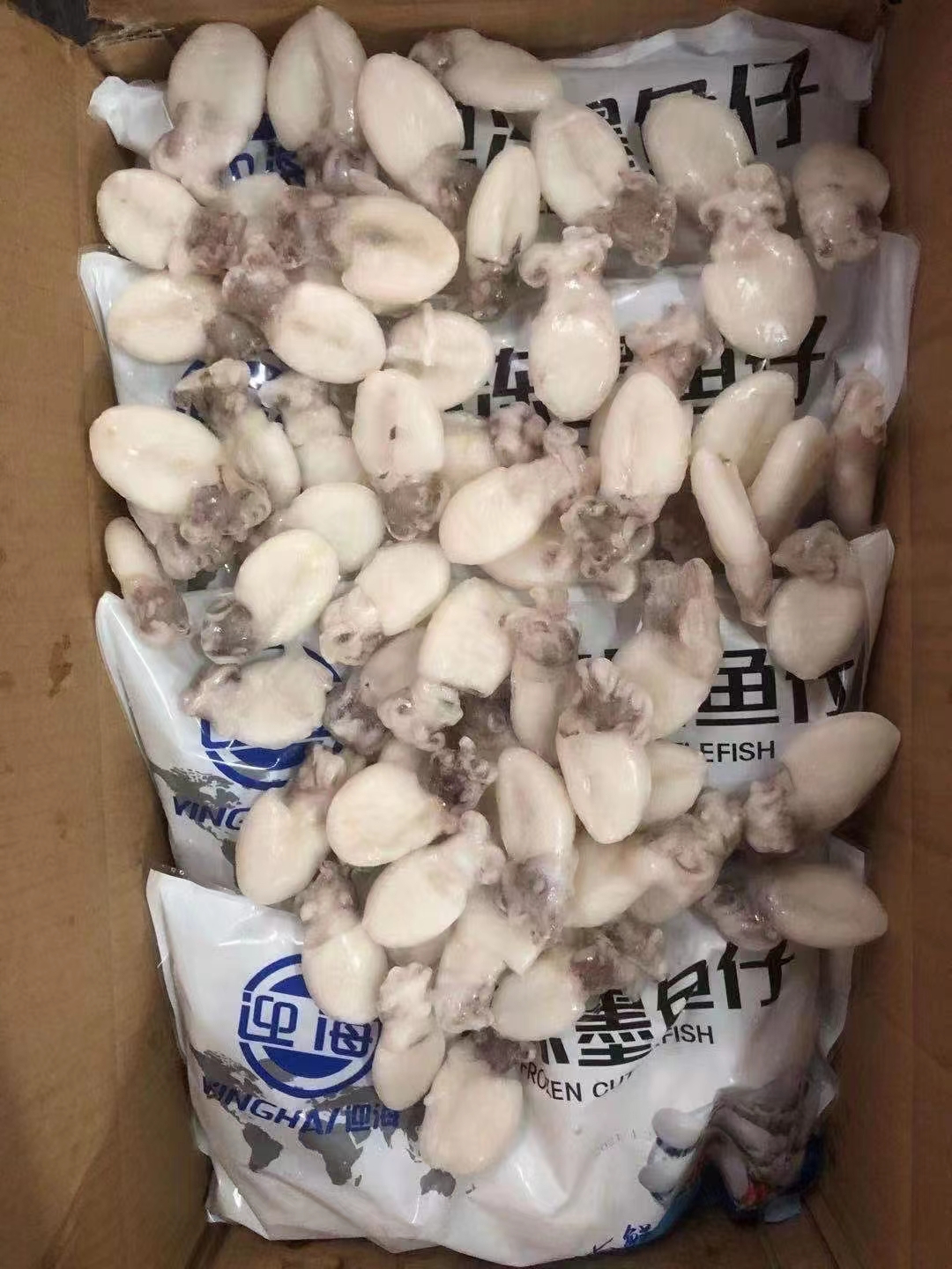 广州冷冻，单冻墨鱼子，墨鱼