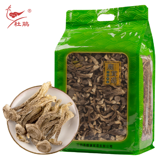 古田县鹿茸菇1500g 福建特产脆适度味道可口无碎本色蘑菇鹿茸菌