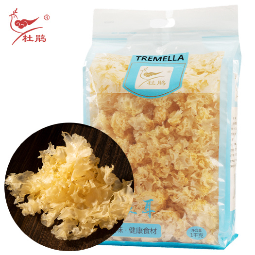 古田县古田银耳花1000g 新货无根本色易糯黄小花白小花银耳块
