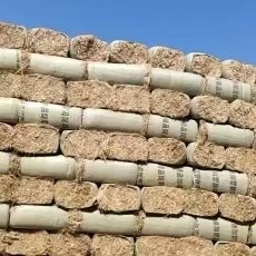 泗县小麦秸秆，二次除尘，小套袋，质量好，白，干，净