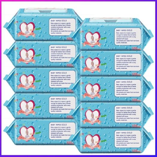 10包湿巾纸巾带盖批发湿纸巾包装宝宝成人学生手口