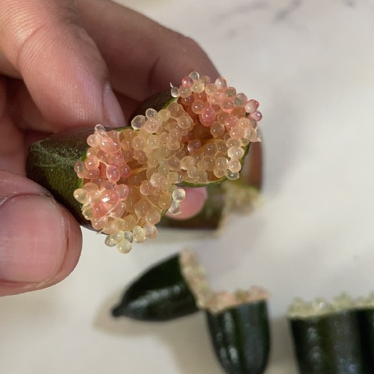漳州手指柠檬，水果中的鱼籽酱