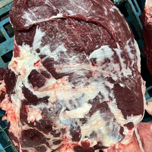 大厂县国产西门塔尔公牛肉，纯干无水精修，鲜牛肉，样品如图