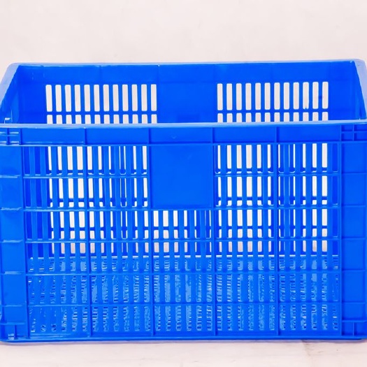 重庆市塑料水果筐冻库周转筐食品级60*42.5*35cm