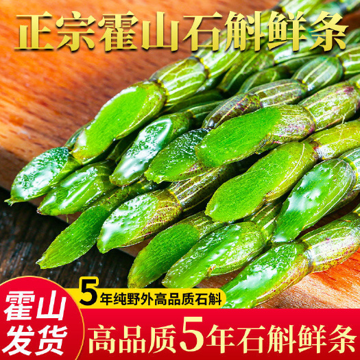 霍山县正品石斛鲜条铁皮石斛鲜条石斛全国批发一件代发货