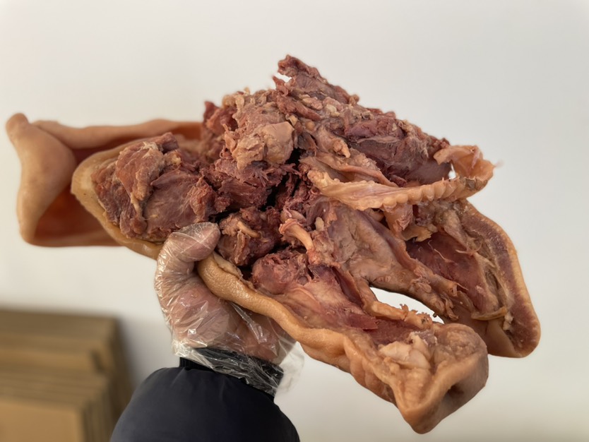 全熟带耳猪头肉厂家直发一手货源