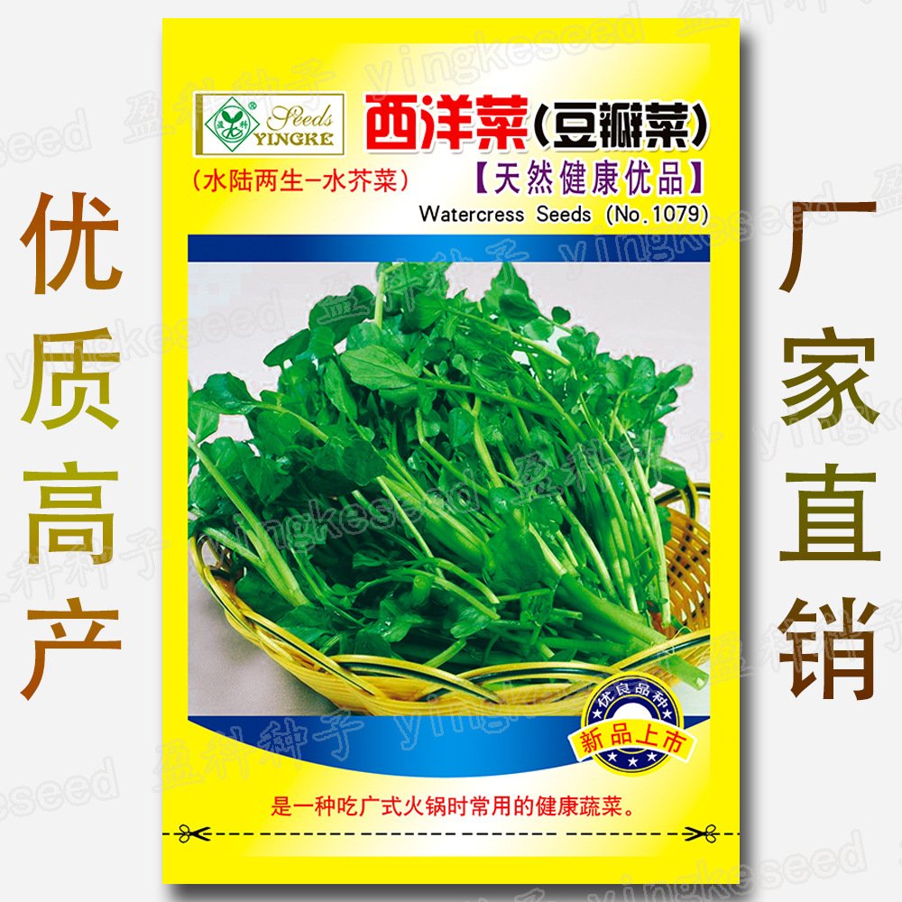 南昌西洋菜种子，豆瓣菜种子1000粒